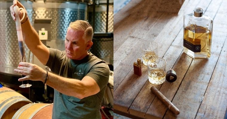 The tequila bottle is 5 sided reflecting the ideology behind it