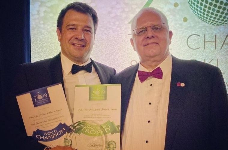 Rémi Vervier at the 2019 Champagne & Sparkling Wine World Championships Awards