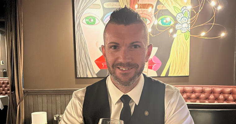 Jeff Van Ham Lead Waiter and Sommelier